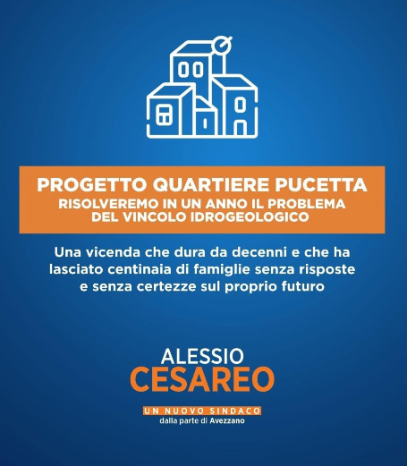 AVEZZANO: CESAREO, “CAOS VINCOLO IDROGEOLOGICO A PUCETTA DURA DA DECENNI, LO RISOLVEREMO IN UN ANNO”