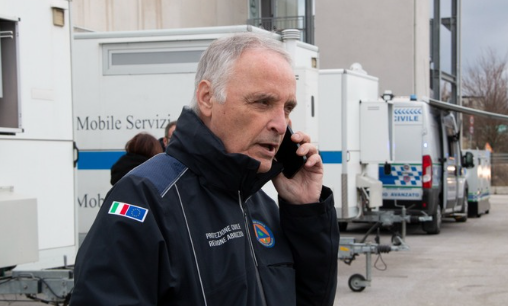 FRANA A CHIETI: CASE A RISCHIO, EVACUATE 15 FAMIGLIE, SOPRALLUOGO CAPO PROTEZIONE CIVILE SCELLI