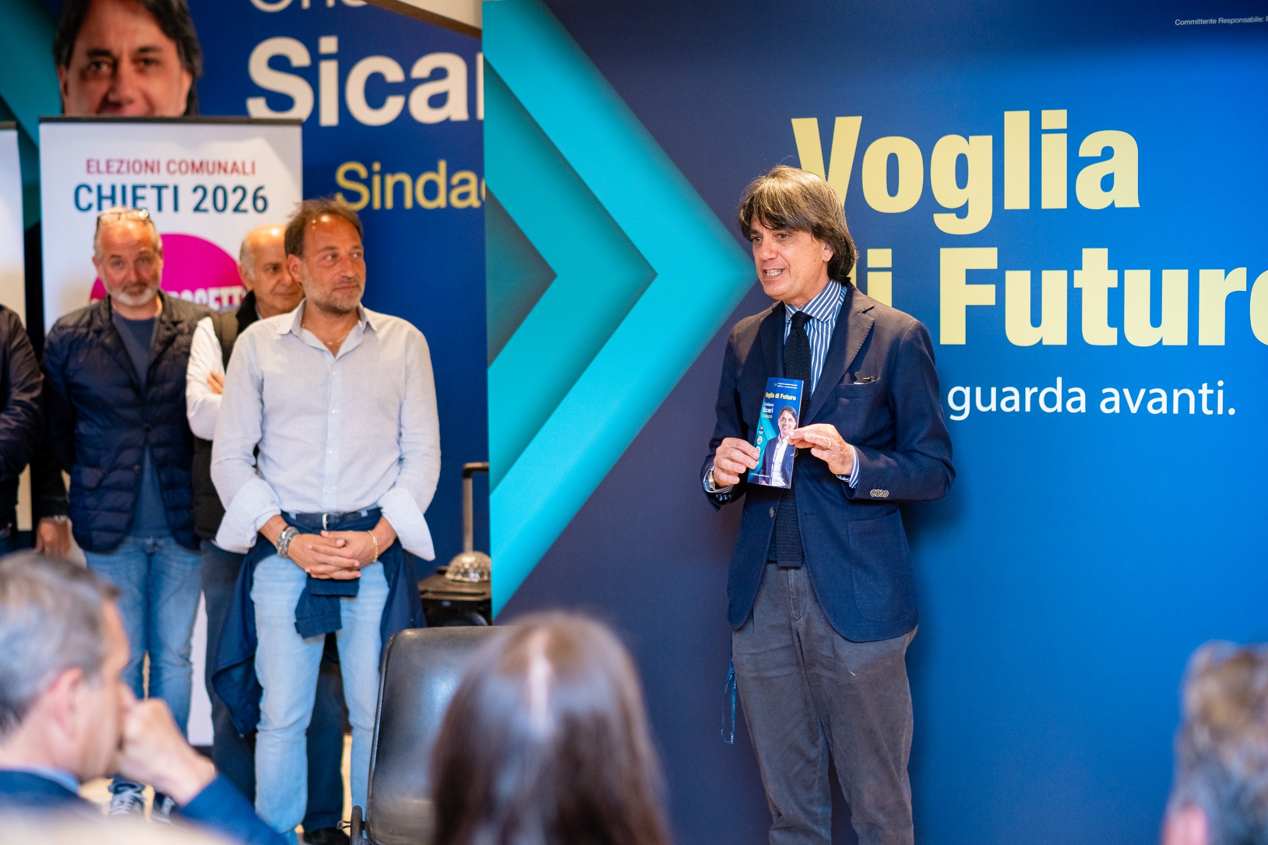 VOTO CHIETI: SICARI INAUGURA SEDE IN VIALE ABRUZZO, “CITTÀ DEVE ESSERE ASCOLTATA”