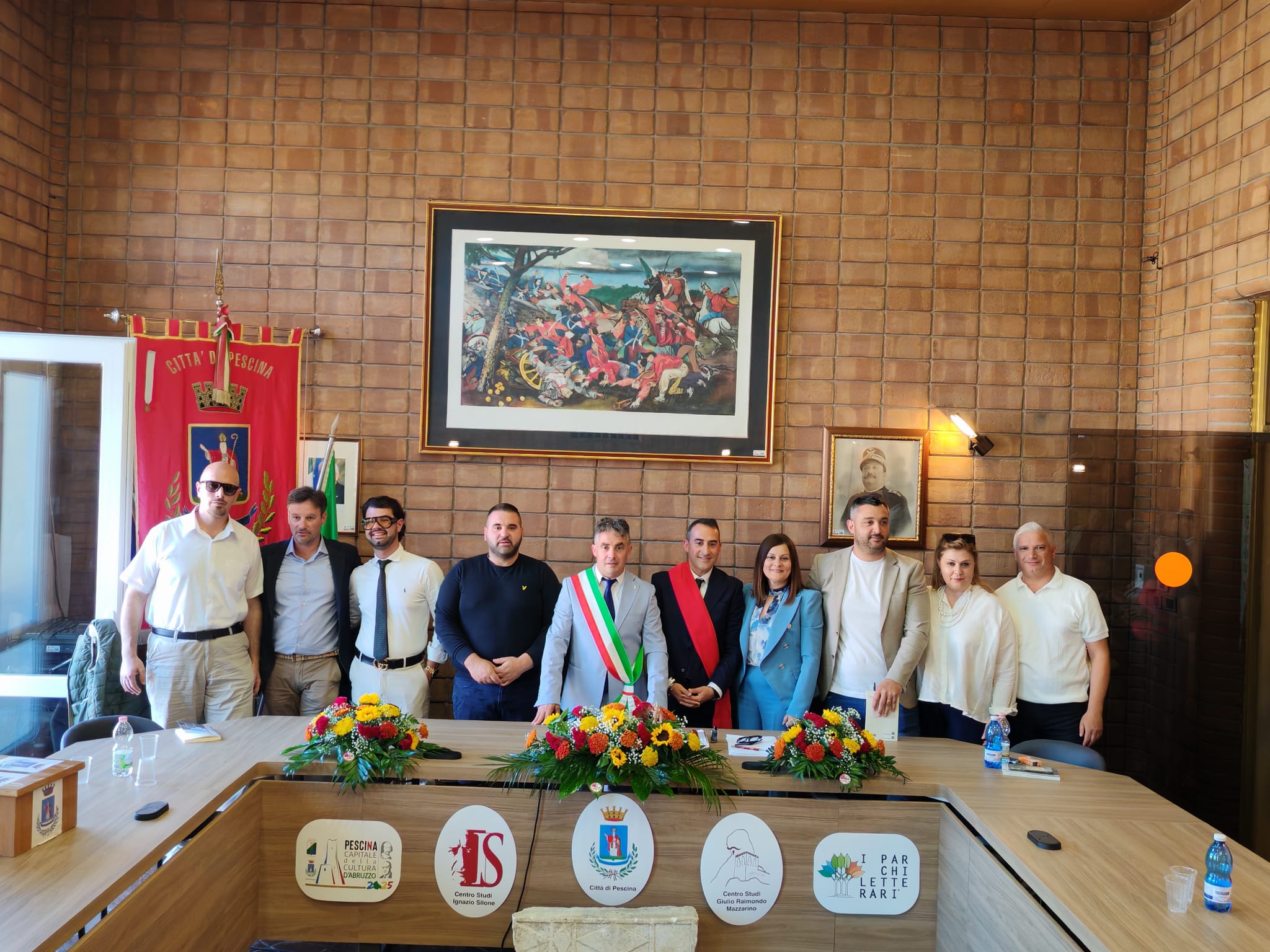 PRIMO CONSIGLIO COMUNALE A PESCINA: IL NUOVO SINDACO SORICONE, “LEALTA’, PRESENZA E CONFRONTO”