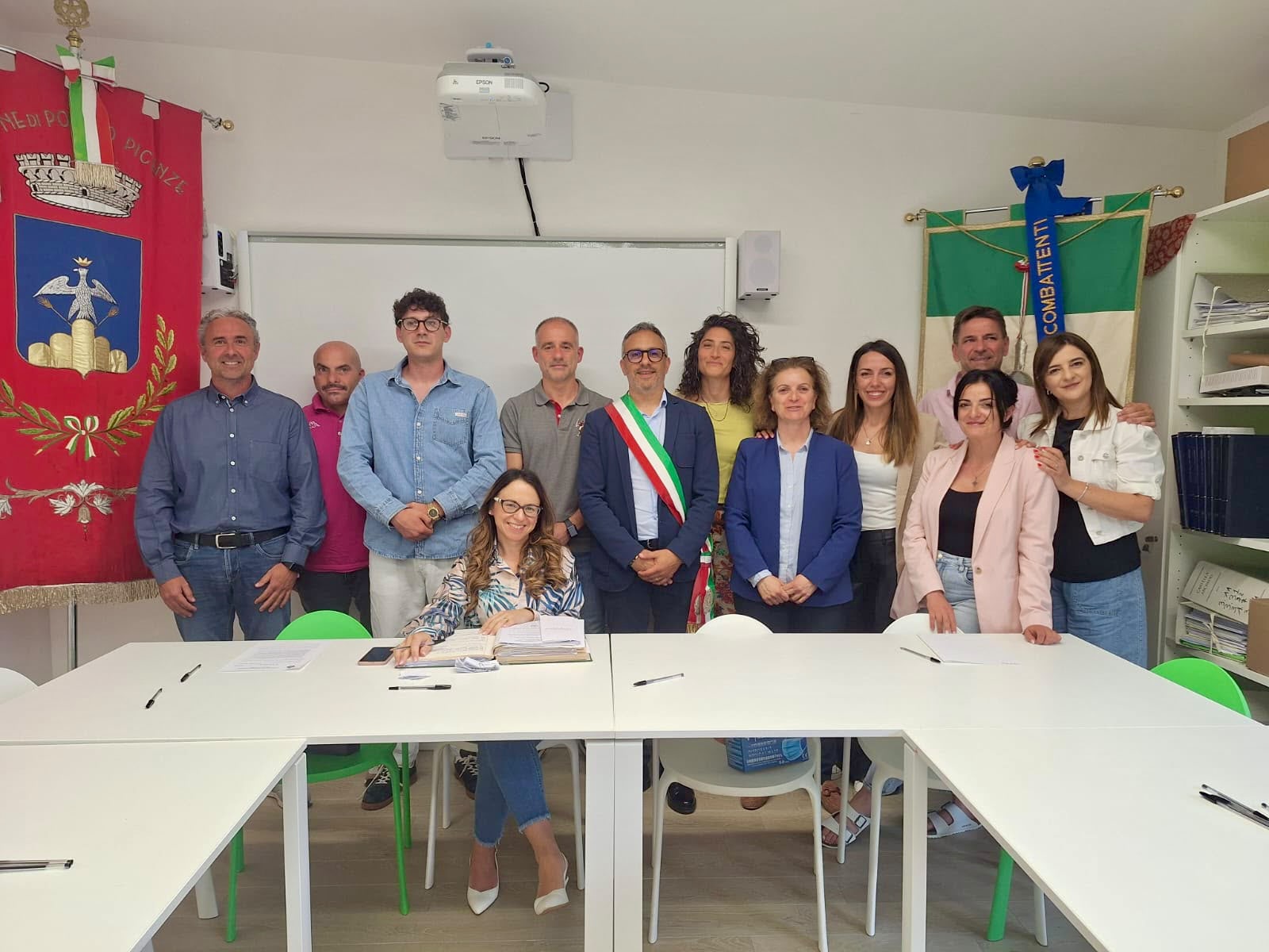 POGGIO PICENZE: INSEDIATO NUOVO CONSIGLIO NEL SEGNO DELLA PARITÀ DI GENERE
