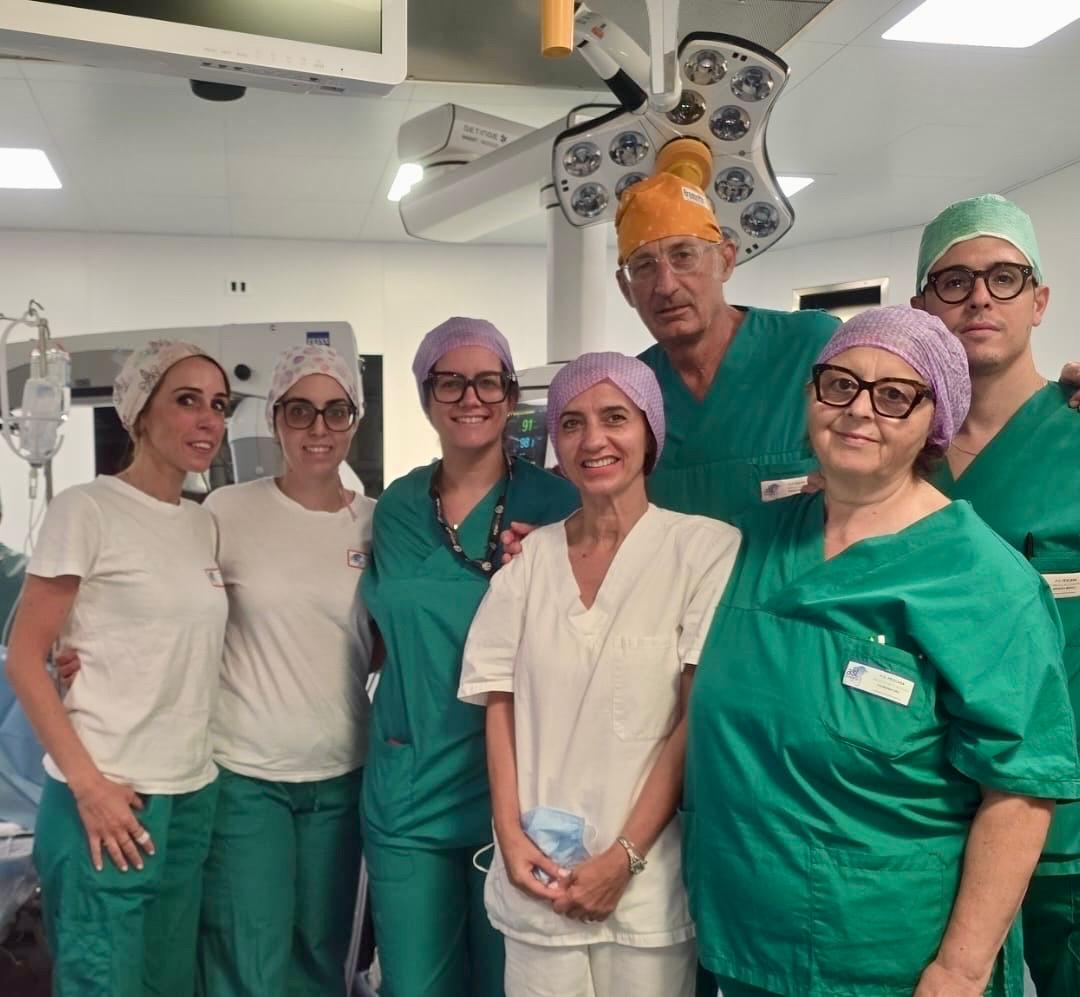 OSPEDALE PESCARA: ESEGUITO UN COMPLESSO INTERVENTO DI RICOSTRUZIONE OCULARE