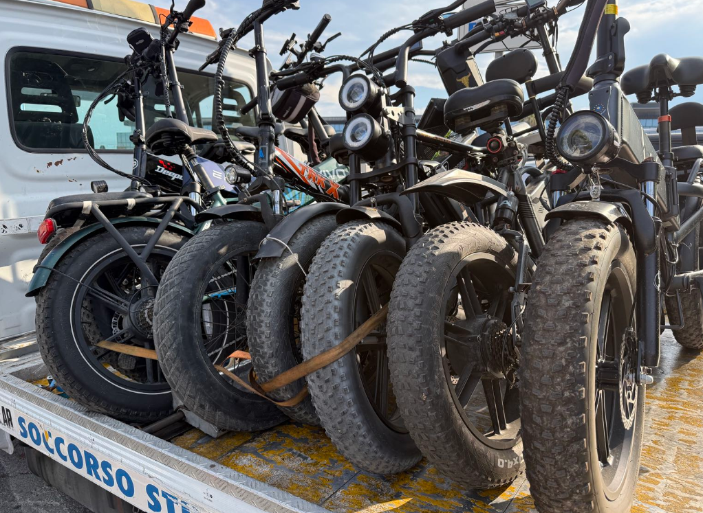 PESCARA: CONTROLLI E-BIKE E FAT BIKE, 35 SEQUESTRI IN MENO DI DUE GIORNI