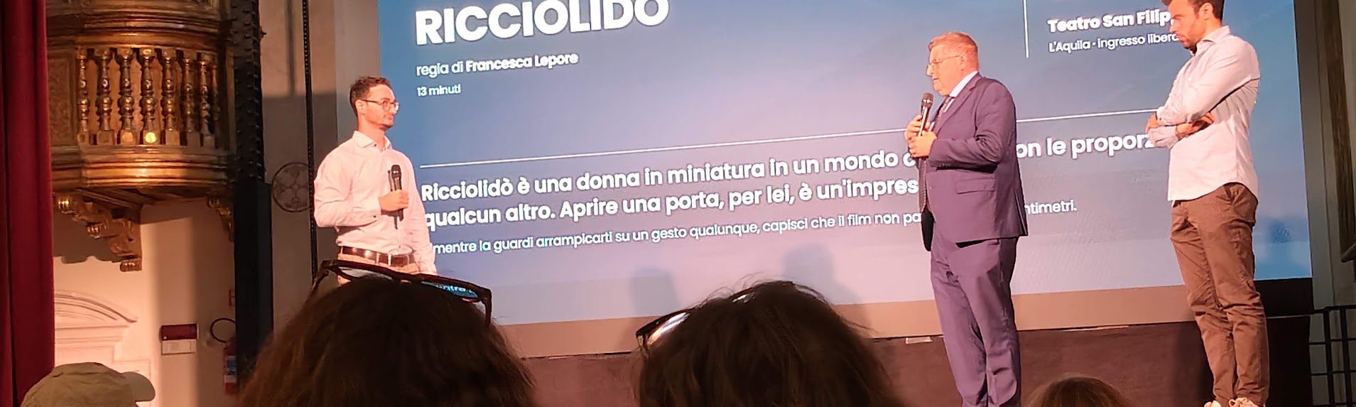 CIAQ: SANTANGELO, “CINEMA LEVA PER LA CRESCITA”, DEBUTTA ALL’AQUILA FESTIVAL CON 79 OPERE IN GARA
