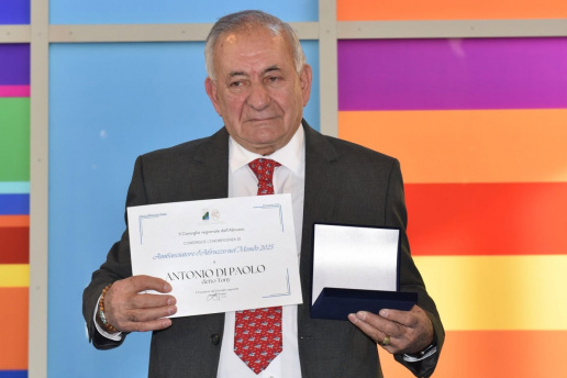 PESCARA: L’AMBASCIATORE D’ABRUZZO NEL MONDO, TONY DI PAOLO, DONERA’ UN DEFIBRILLATORE CARDIACO